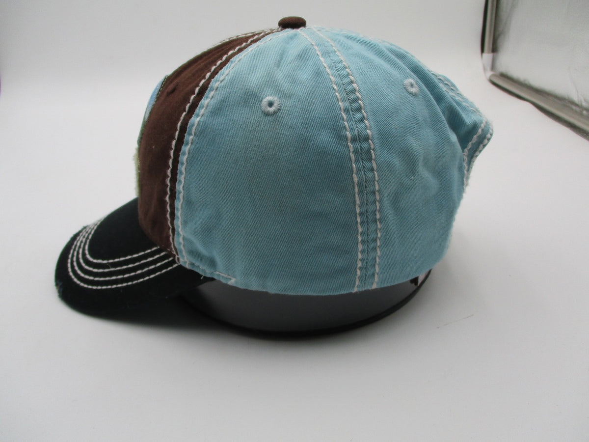 Silverwood Hat Cap Strap Back Mens One Size Brown Frayed Triangle Sport Headwear4