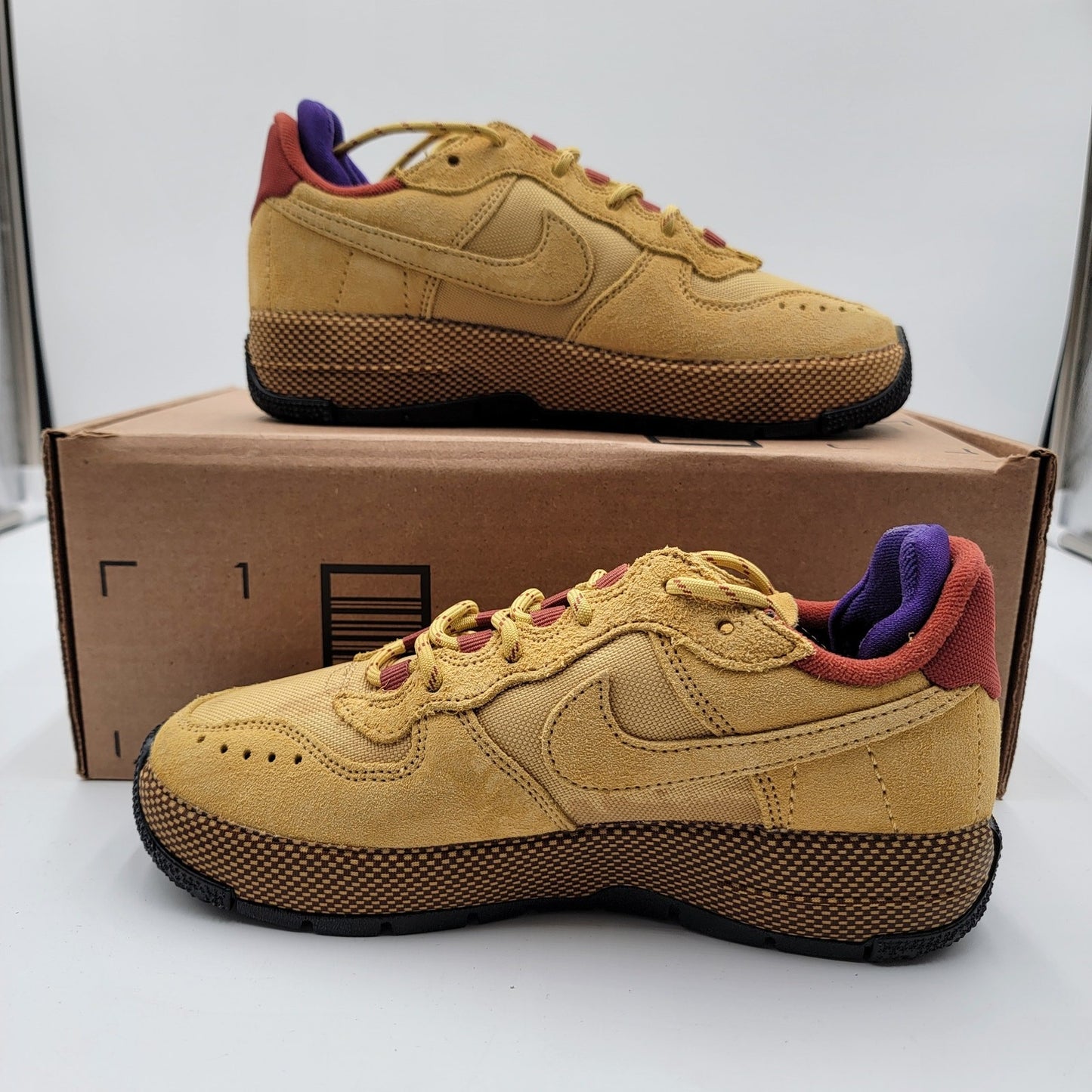 Nike Air Force 1 Wild Wheat Gold - Women's Size 6 (127) FB2348-700