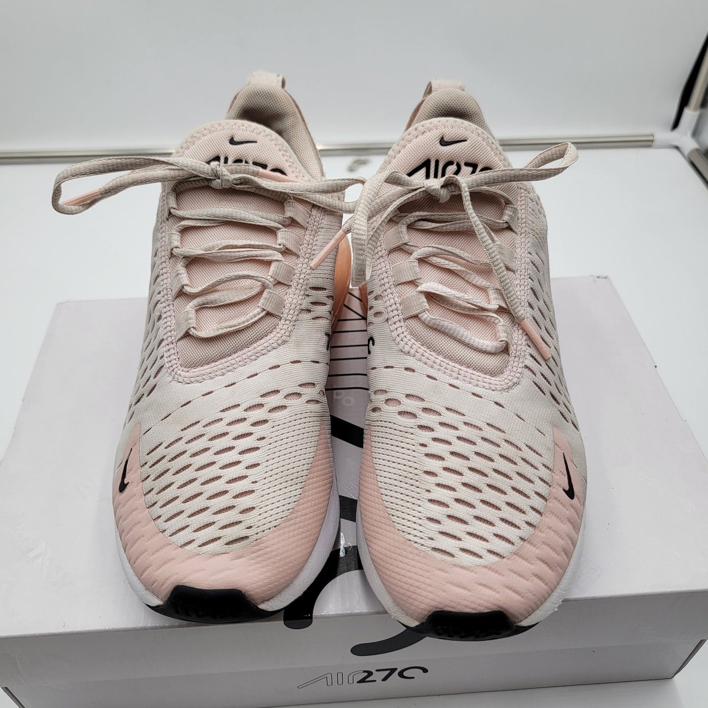 Nike Wmns Air Max 270 'Light Soft Pink' Sz 8W AH67896043
