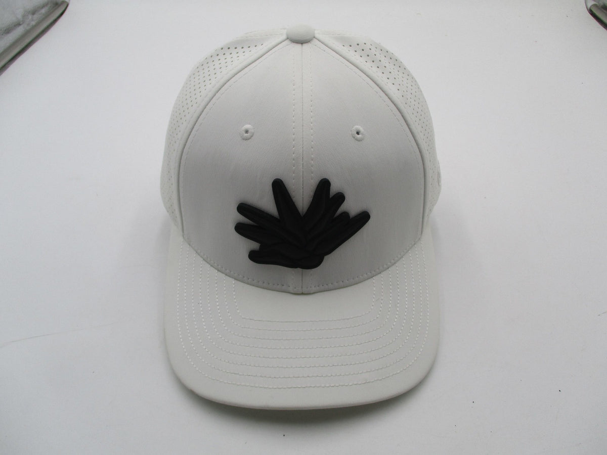 Branded Bills Hat Cap Snap Back Mens One Size White Elite Curved BB Logo3