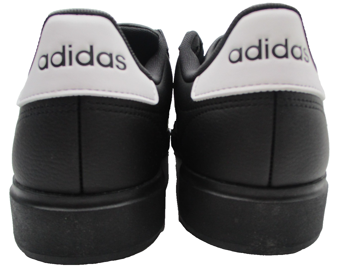 Adidas Grand Court 2.0 Cloudfoam Shoes Mens Size 10 Black White Sneaker JR05465