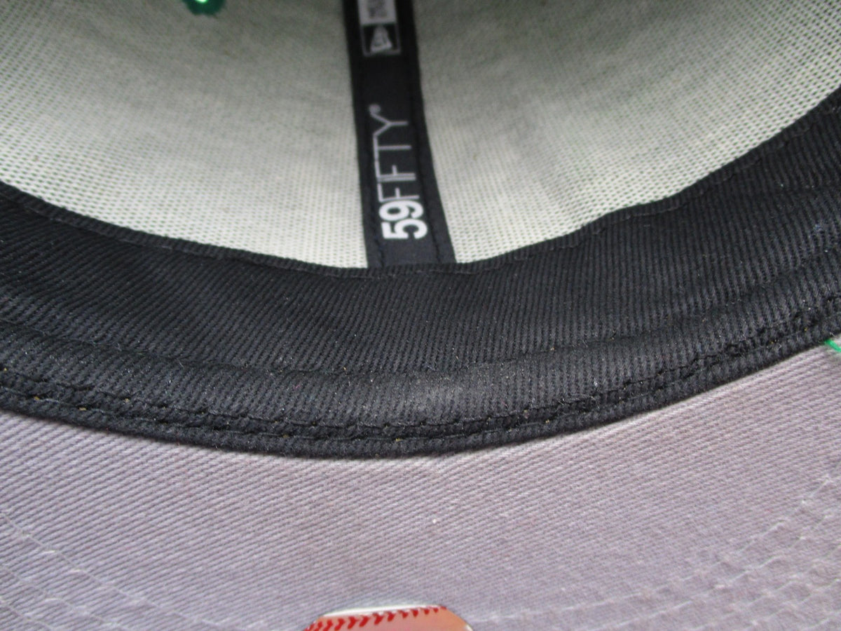 New York Yankees Hat Cap Fitted Mens 7 3/8 Green MLB Baseball 59FIFTY New Era11