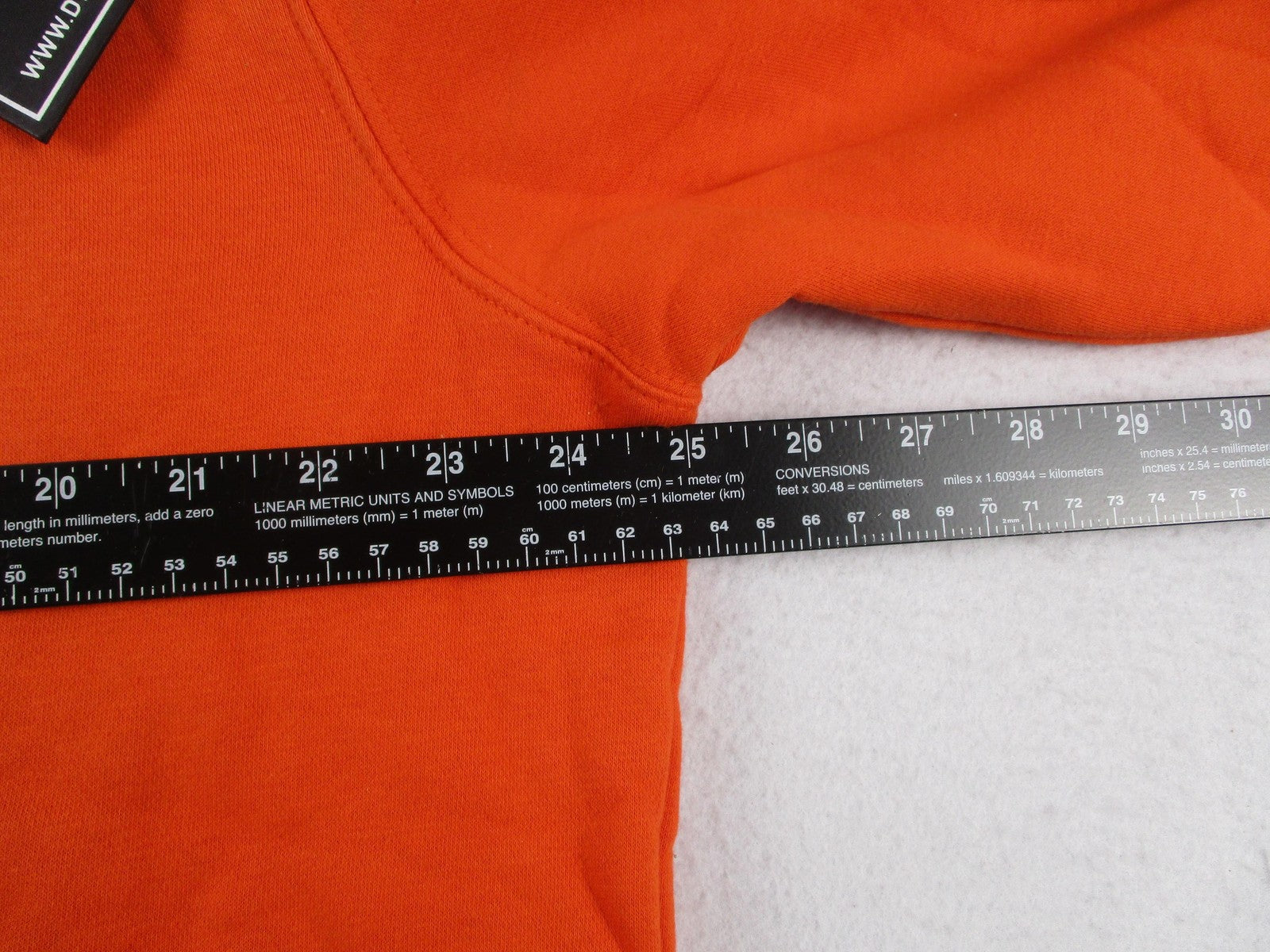 D73 USA Hoodie Mens 2XL Orange Full Zip Hot Wheels Racing 68 Graphic New 1288899