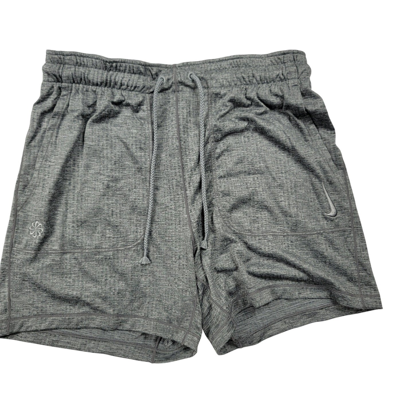 Nike Yoga Men’s 5” Training Shorts Gray Size Small FB7786065 NWT1