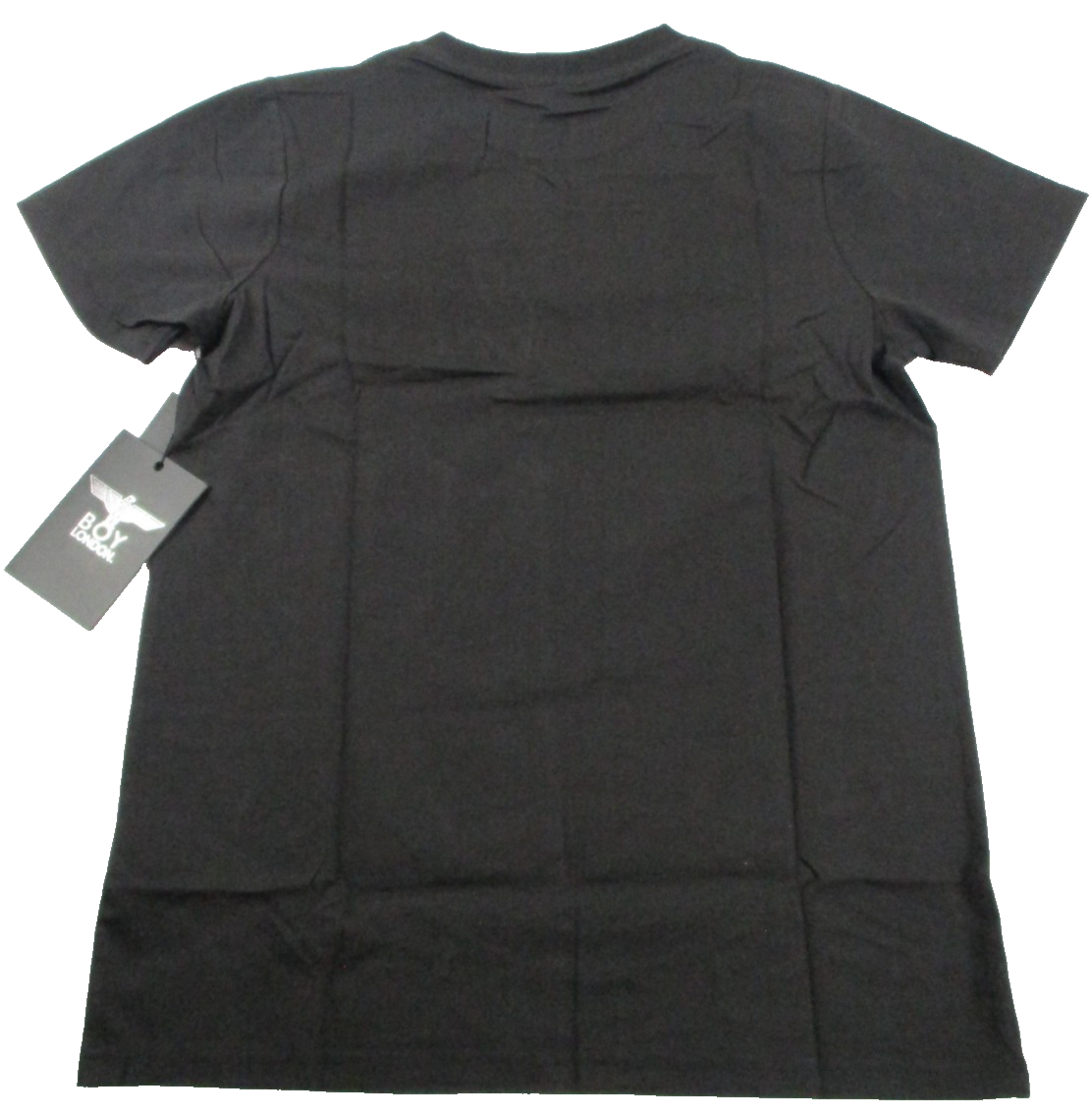 Boy London Shirt Men Small Black Eagle Logo Stretch Graphic Tee Crewneck 1297981