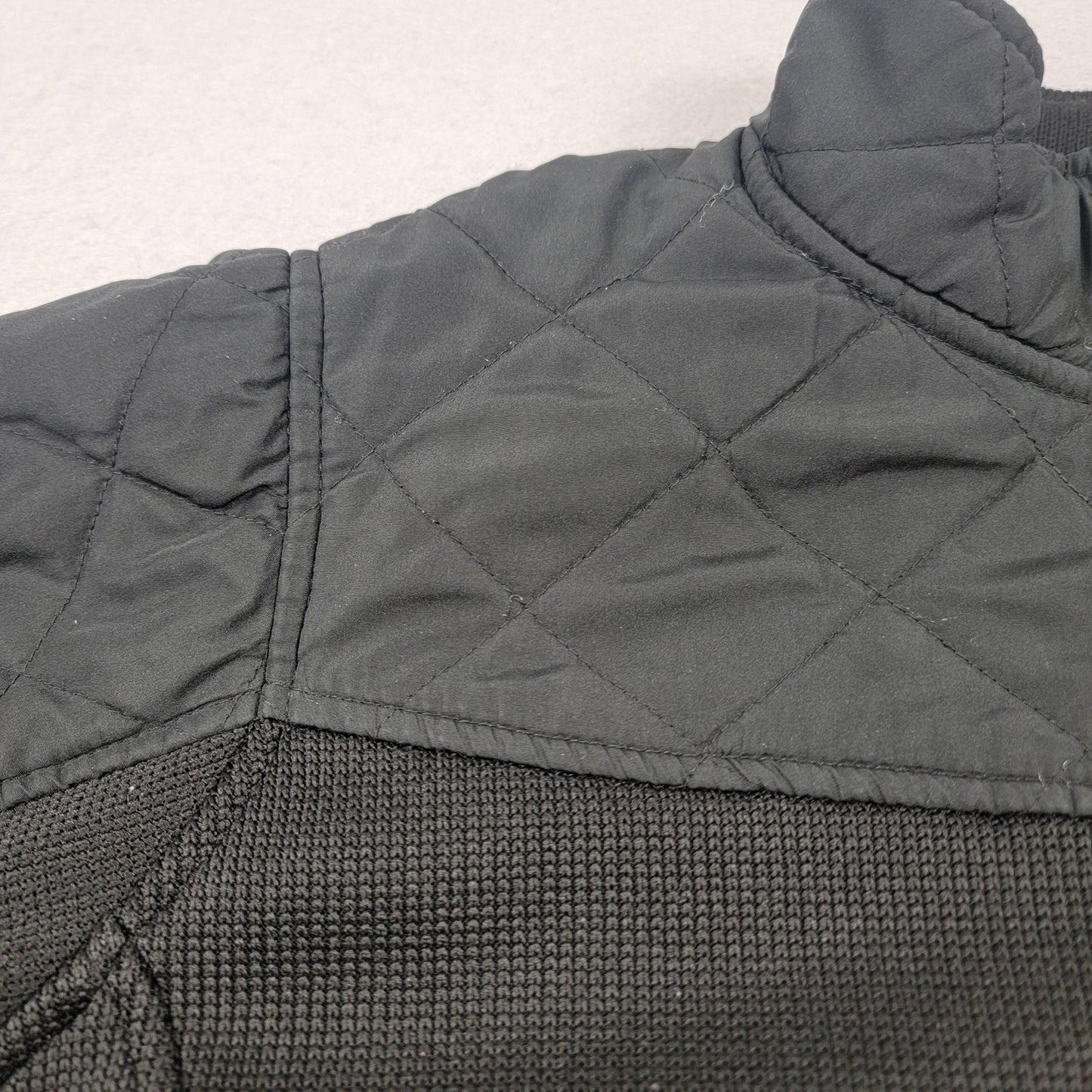 SwissTech Jacket Womens 2X Black Quilted Shoulder Full Zip Fleece Chest Pocket5