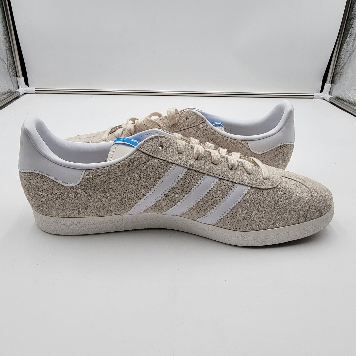 Adidas Gazelle 'Wonder White' Sz 14 IF38171