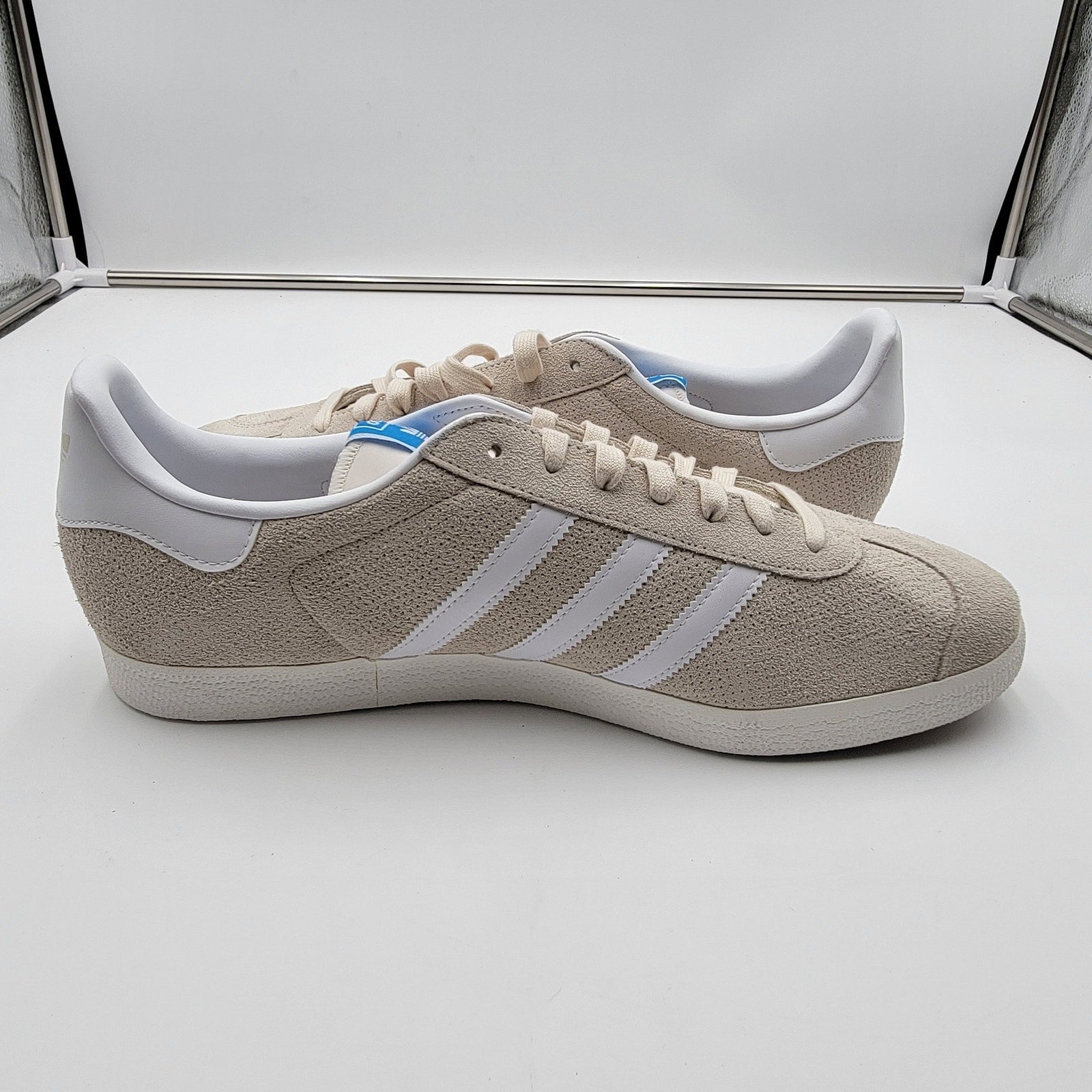 Adidas Gazelle 'Wonder White' Sz 14 IF38171