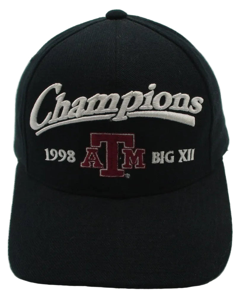 Vintage Texas A&M Aggies Hat Cap Snap Back One Size NCAA Football Logo Athletic0
