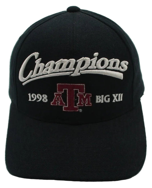 Vintage Texas A&M Aggies Hat Cap Snap Back One Size NCAA Football Logo Athletic0