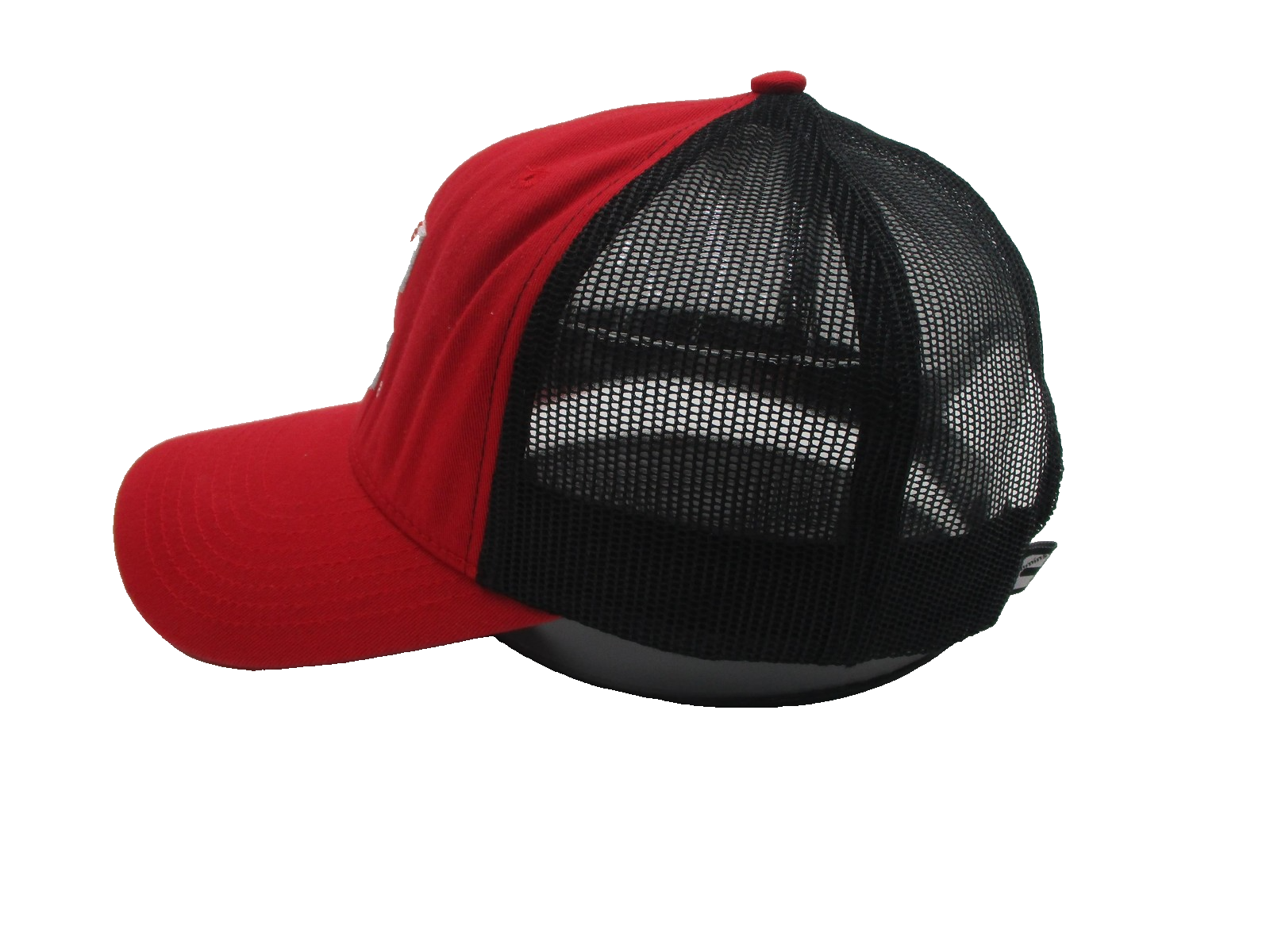 Cummins Hat Cap Snap Back Mens One Size Red Black Trucker Mesh Embroidered1