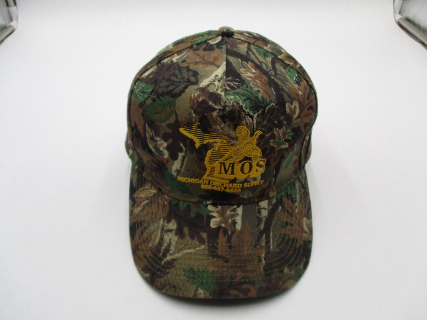 Michigan Orchard Supply Hat Cap Snap Back Mens One Size Green Camo Otto Hunting5