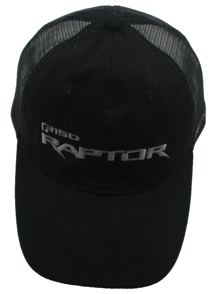 Ford F150 Raptor Hat Cap Strap Back Black Mesh Trucker Mens One Size Truck4