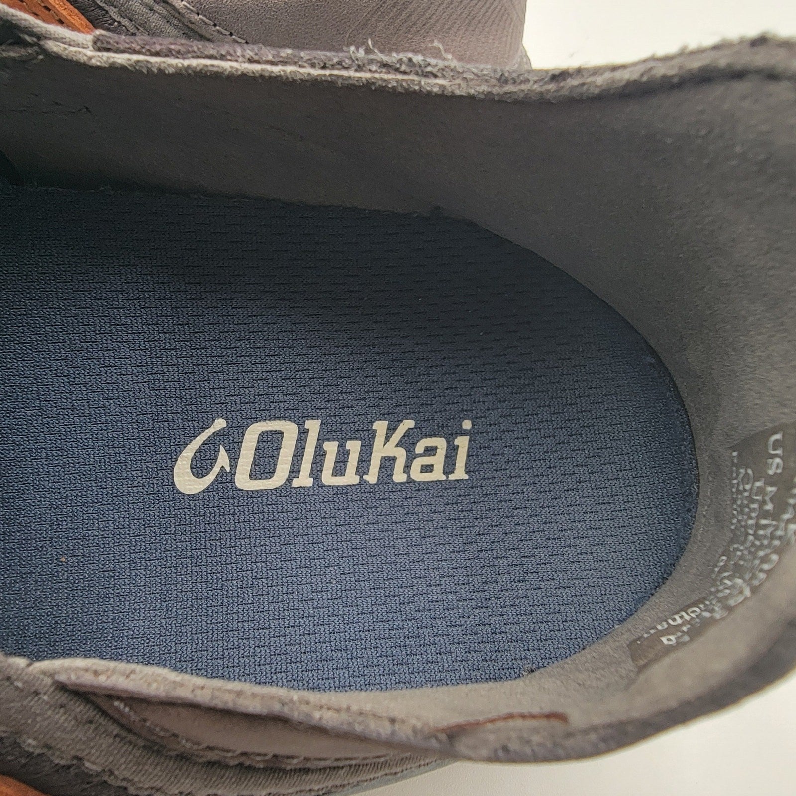 OluKai Mio Li Sz 10.5 Pavement/Vintage Indigo 10440PVVI