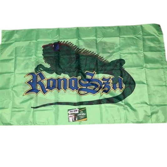 NELK BOYS FULL SEND Green Iguana Rona Szn Flag  SOLD OUT  NEW IN PACKAGING0