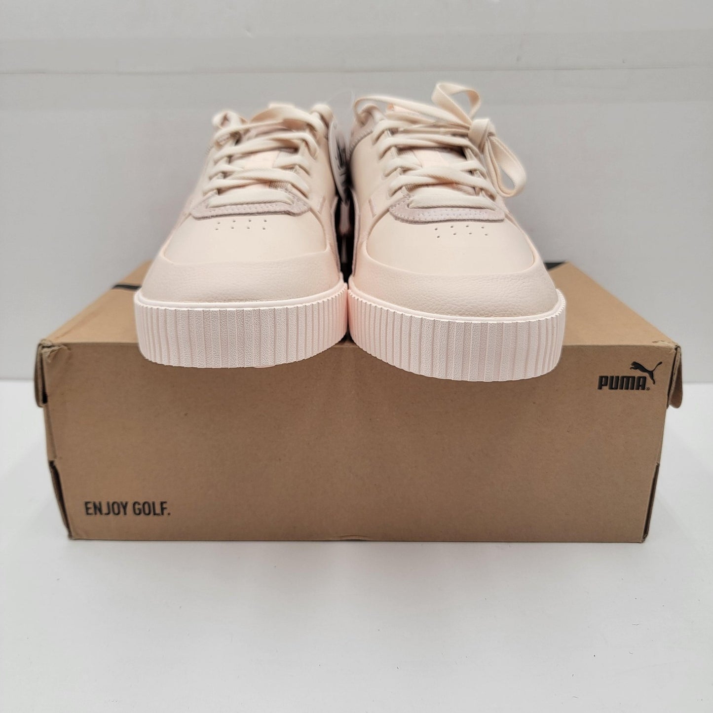 Puma Cali G Shoes Womens Size 12 Rosebay Pink Golf Sneakers Waterproof 379212022