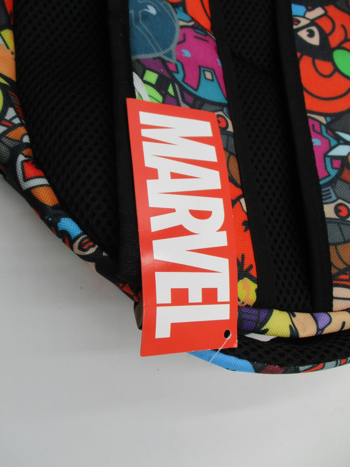 Marvel Backpack Boys Large Multicolor Superhero Print Padded School Bag Avengers5