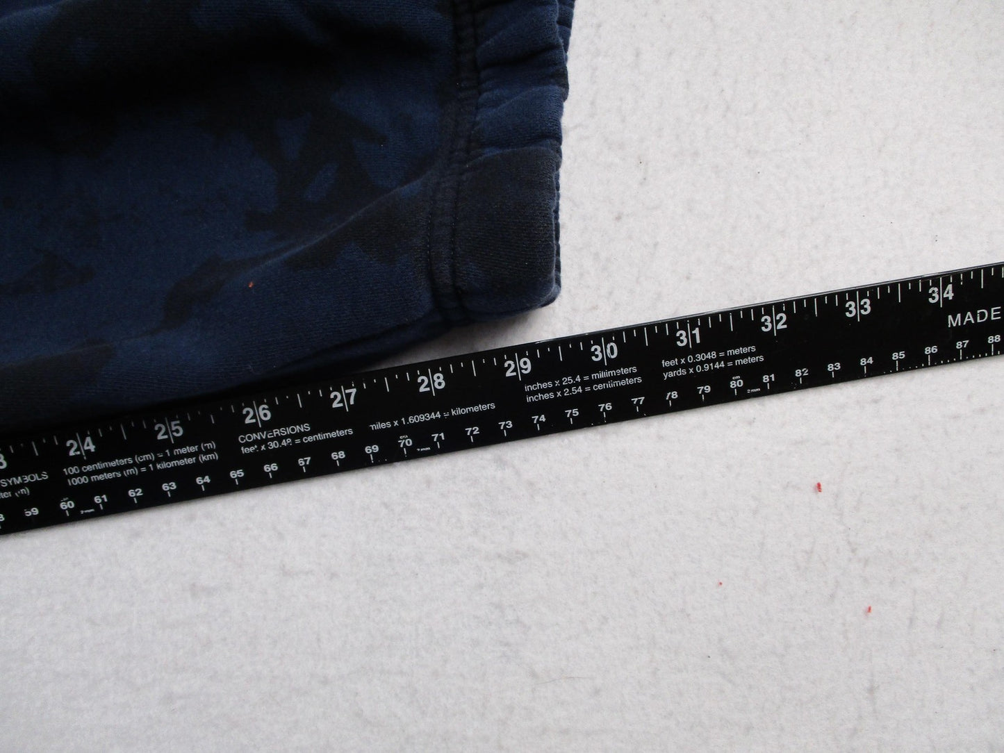 Levi's Sweatpants Mens 2XL Blue Black Tie Dye Fleece Jogger Pants Lounge10