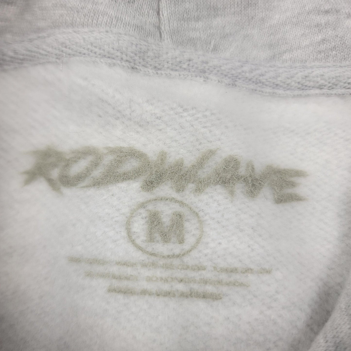 Rod Wave Beautiful Mind Hoodie Medium Gray Butterfly Graphic Rap Pullover