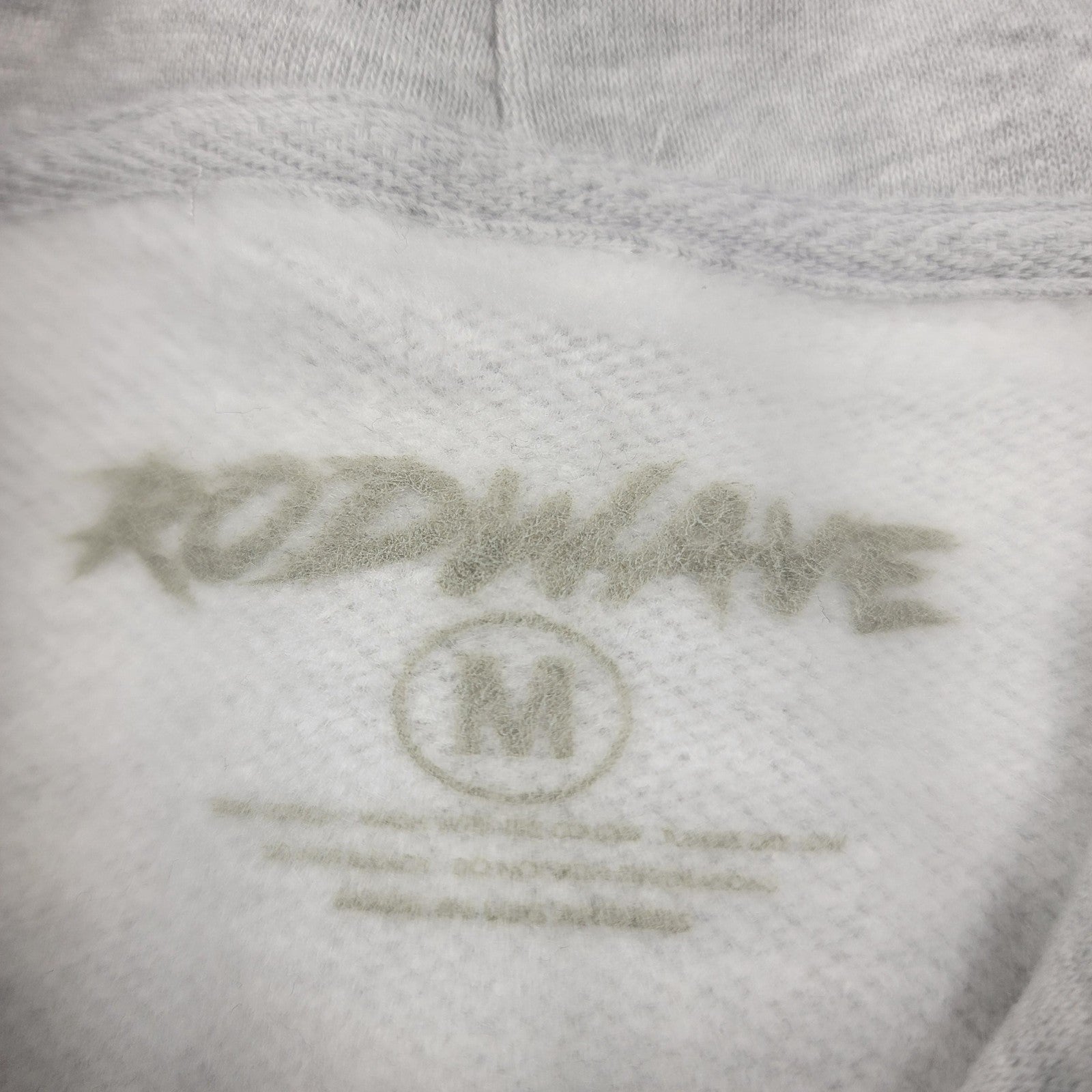 Rod Wave Beautiful Mind Hoodie Medium Gray Butterfly Graphic Rap Pullover