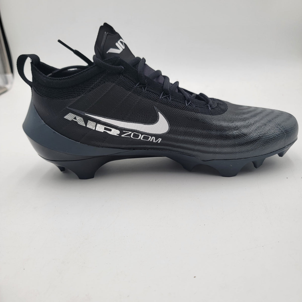 Nike Zoom Vapor Elite Football Cleats Black/White/Gray 12.5 Wide NIB HV2724-0018