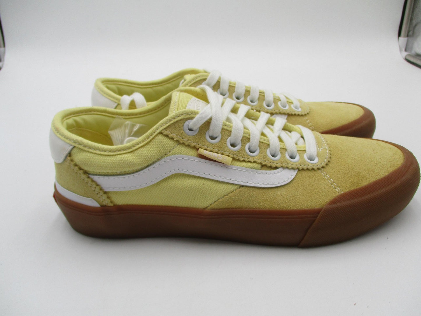 Vans Chima Ferguson Pro Shoes Mens Size 6.5 Yellow Canvas Gum Skate Sneakers7