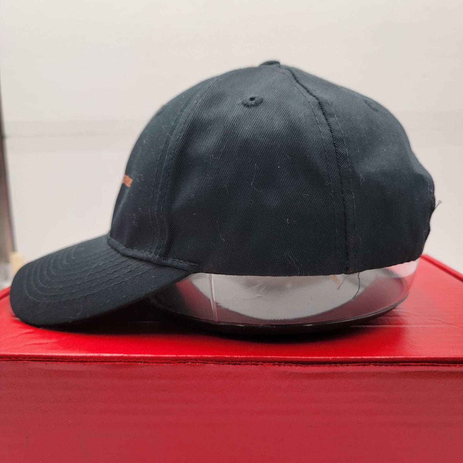 Woodford Reserve Hat Cap Strap Back Black Embroidered Promo Adjustable Mens1