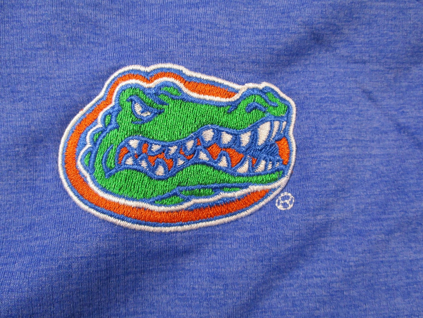 Florida Gators Shirt Mens Medium Blue NCAA Football Champion 1/4 Zip Pullover3