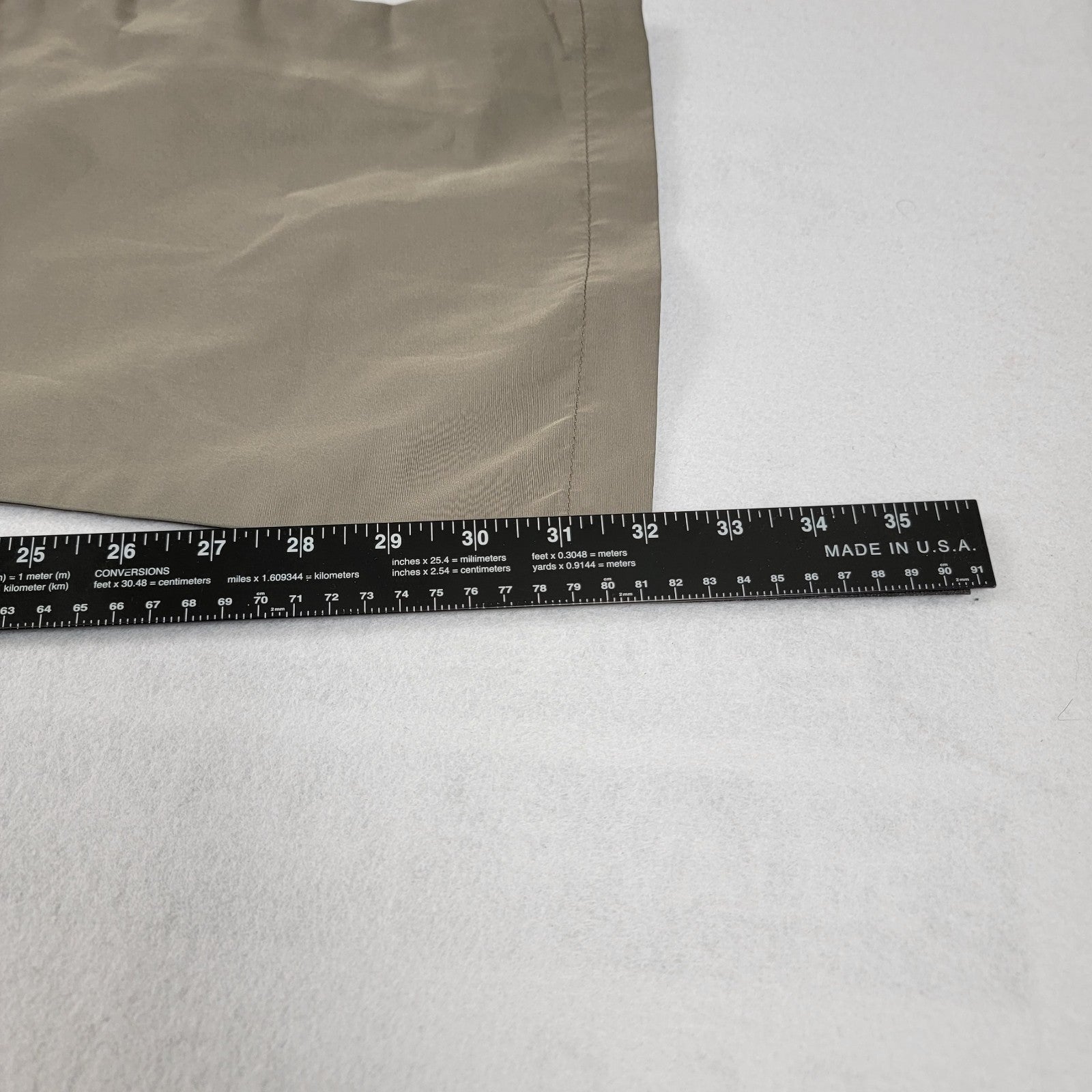 EPTM Perfect Example Men’s Tearaway Track Pants Beige White Black Size S