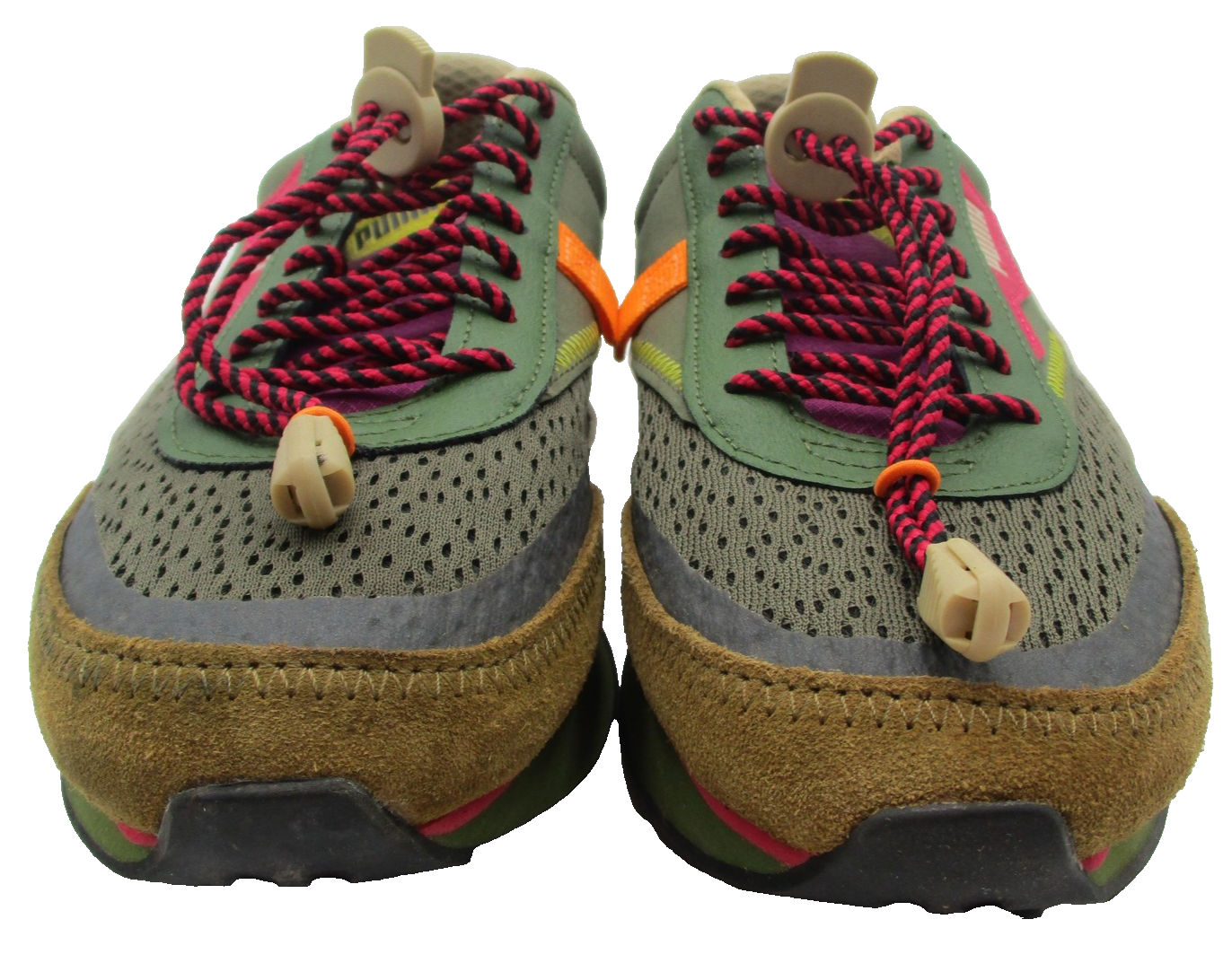 Puma Mens Size 8.5 Multicolor Suede Low Top Athletic Sneakers 38341901 (1S7)4