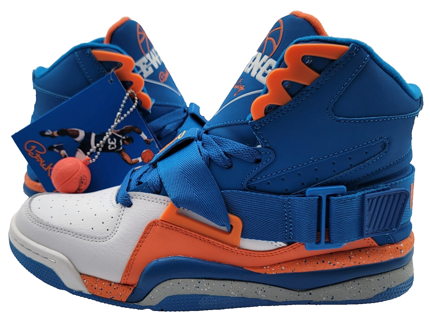 Ewing Concept x Anthony Mason Tribute Blue Orange Men Size 8.5 New 1EW902371321