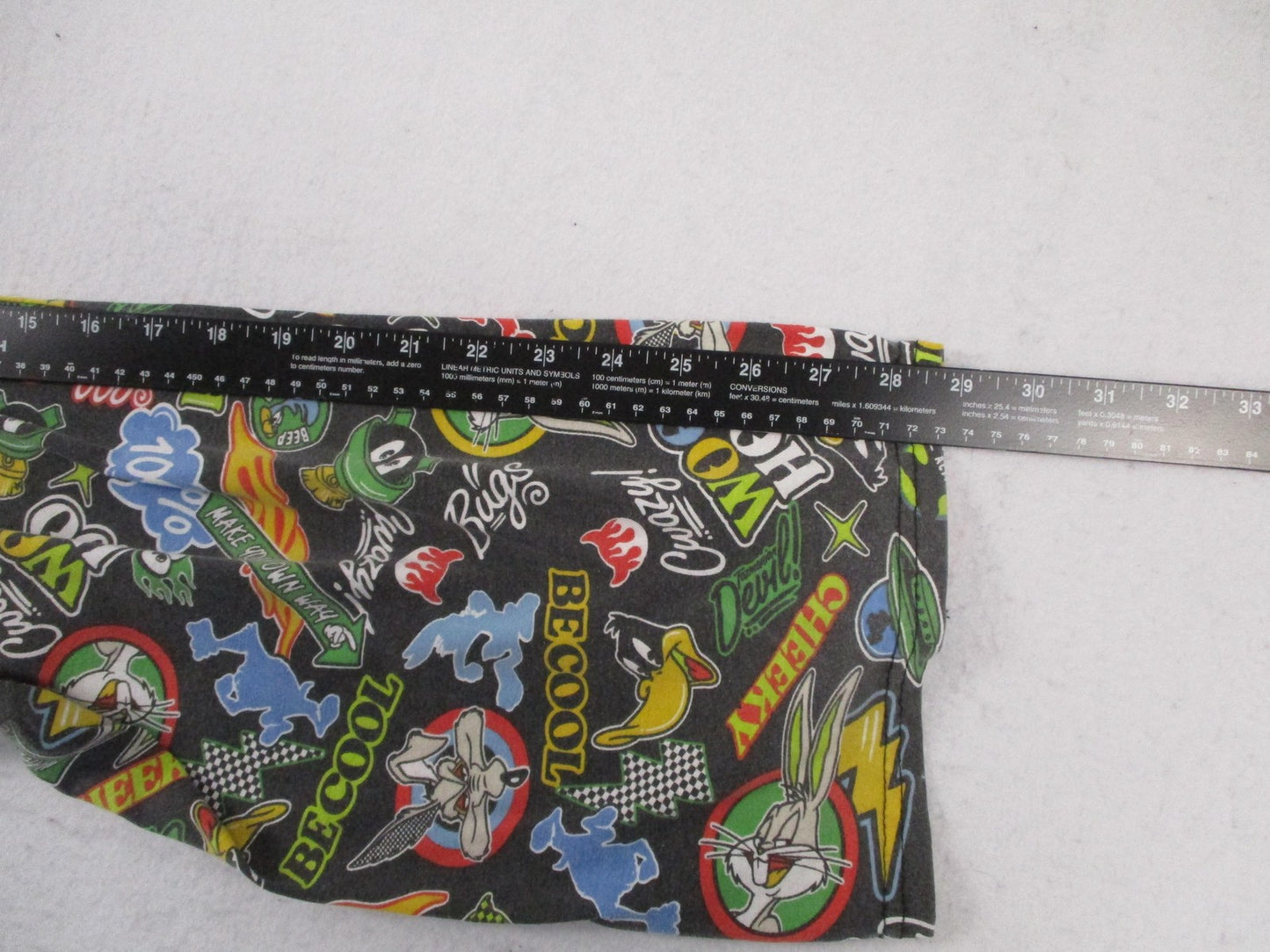 Looney Tunes Pajama Pants Mens Large Black Cartoon Characters Graphic Sleep10