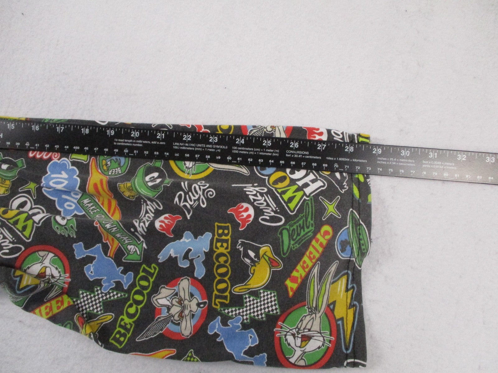 Looney Tunes Pajama Pants Mens Large Black Cartoon Characters Graphic Sleep10