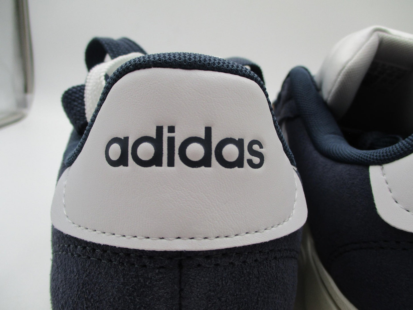 Adidas Grand Court Alpha 00s Shoes Mens Size 11.5 Blue White Suede Tennis JH723313