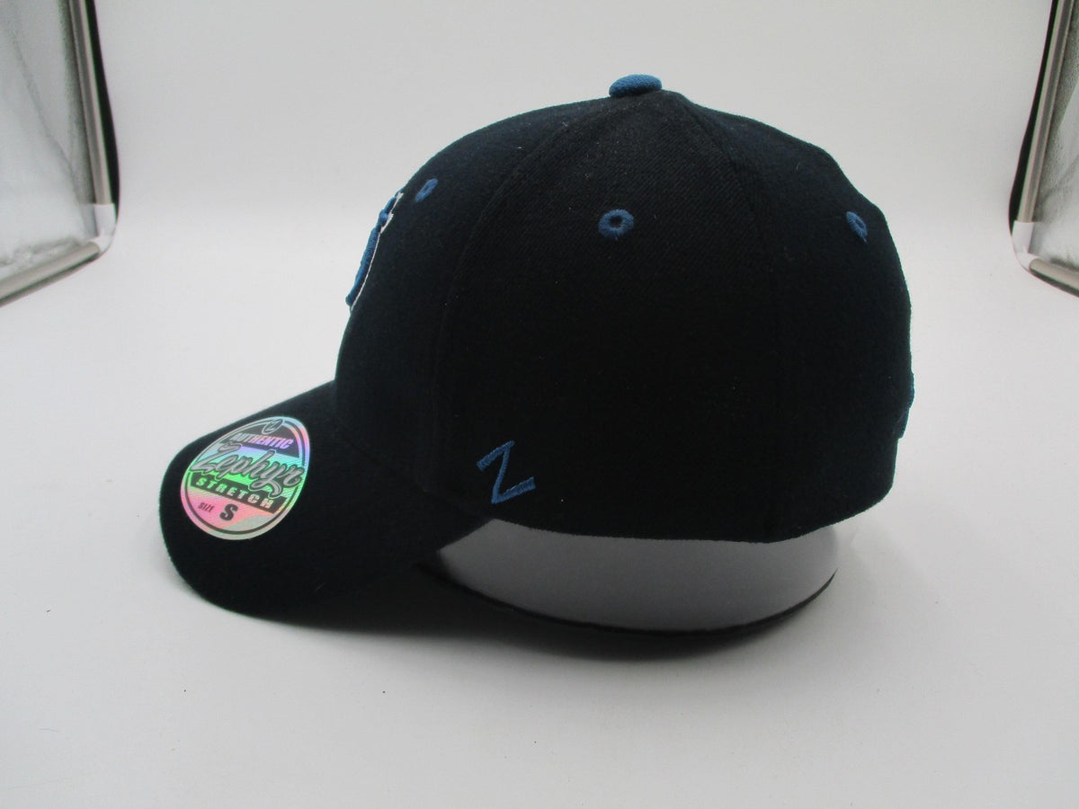 Saints Hat Cap Fitted Mens Small Blue Zephyr Stretch Fit Embroidered Script6