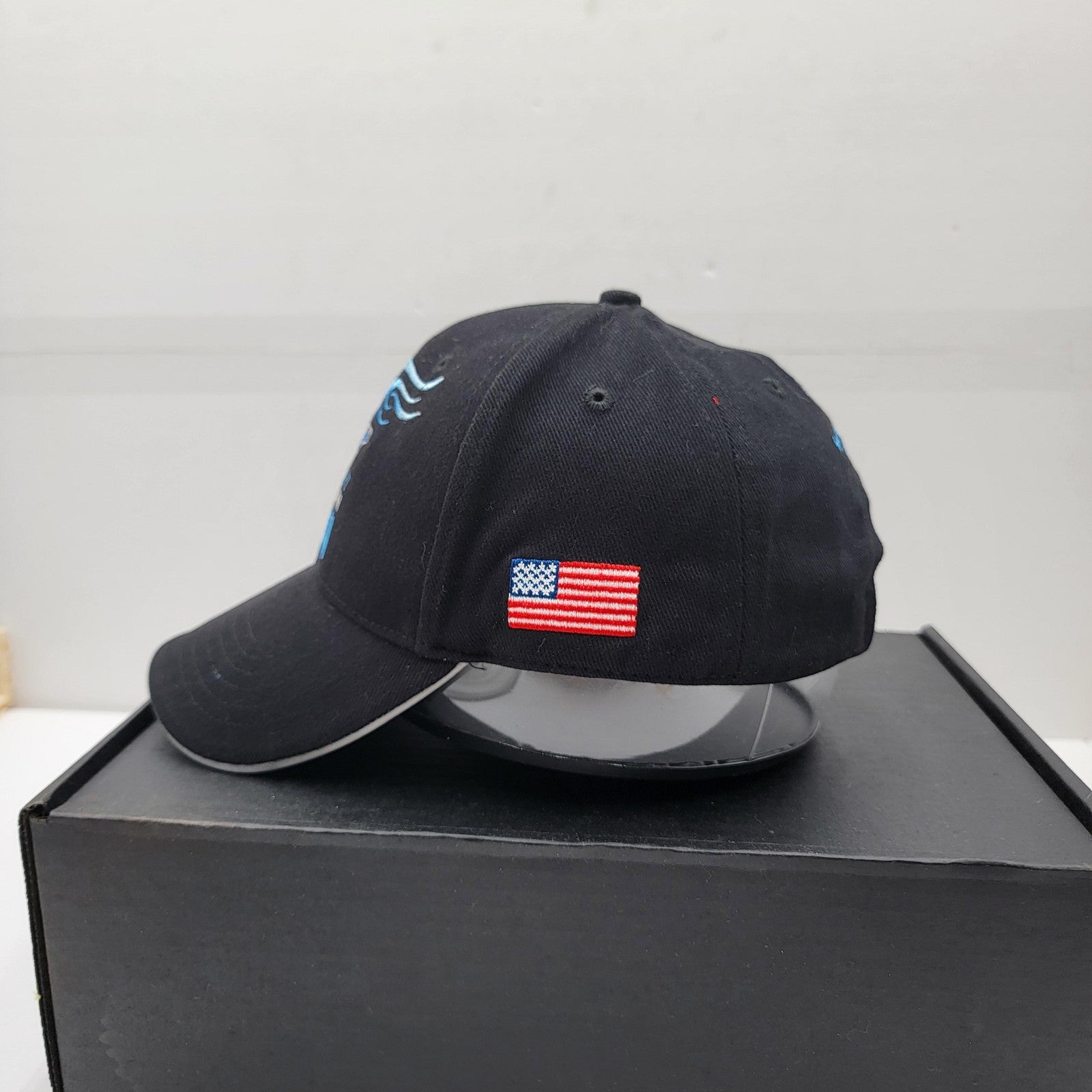 Maryland Law Enforcement Hat Cap Strap Back Torch Run Special Olympics Mens Poli2