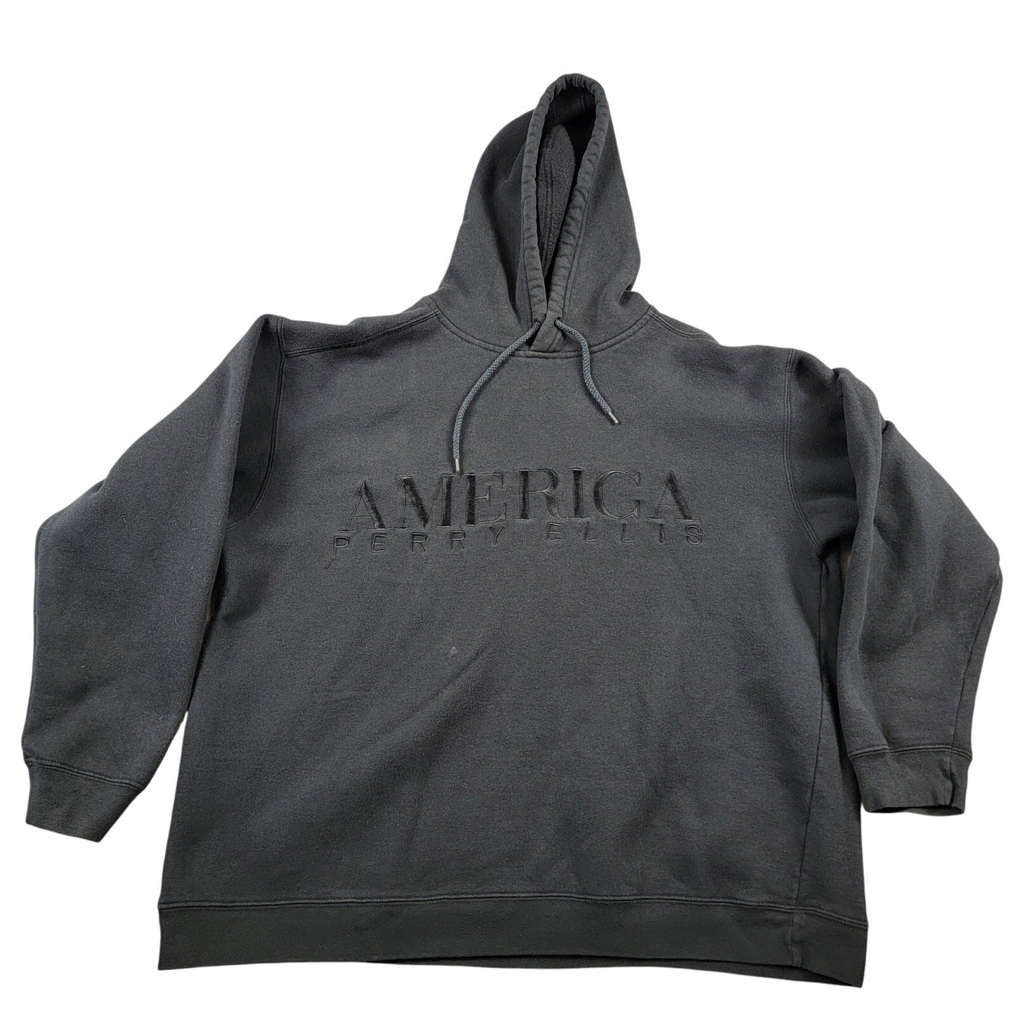 America Perry Ellis Men's Black Pullover Hoodie  Size L
