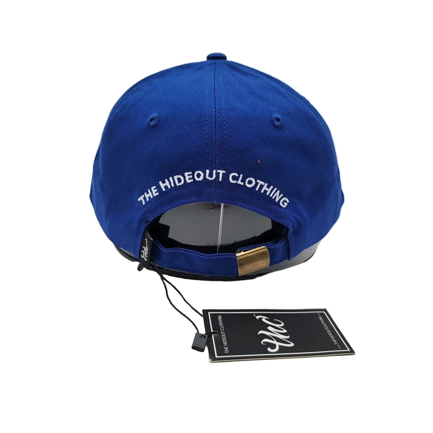 The Hideout Clothing Company Dripping Essentials Dad Cap Blue Strapback2