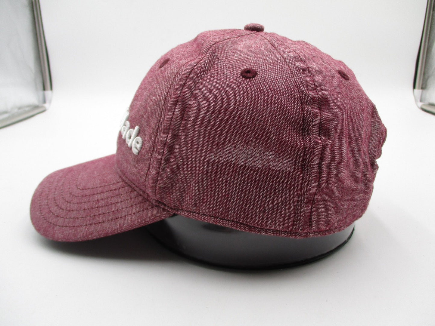 TaylorMade Hat Cap Strap Back Mens One Size Red Lightweight Golf Embroidered3
