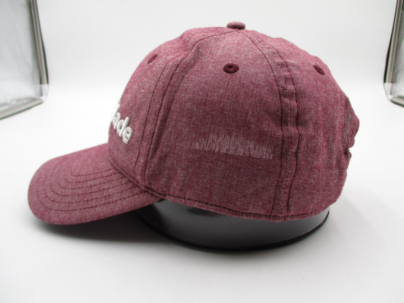 TaylorMade Hat Cap Strap Back Mens One Size Red Lightweight Golf Embroidered3