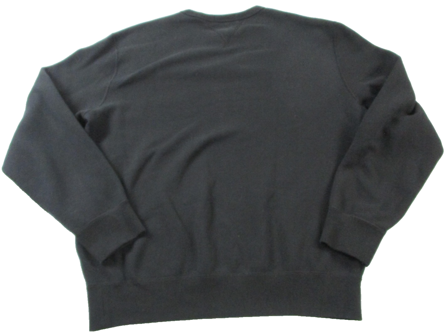 Polo Ralph Lauren Sweatshirt Mens Medium Black Fleece Pullover Crewneck Logo16211
