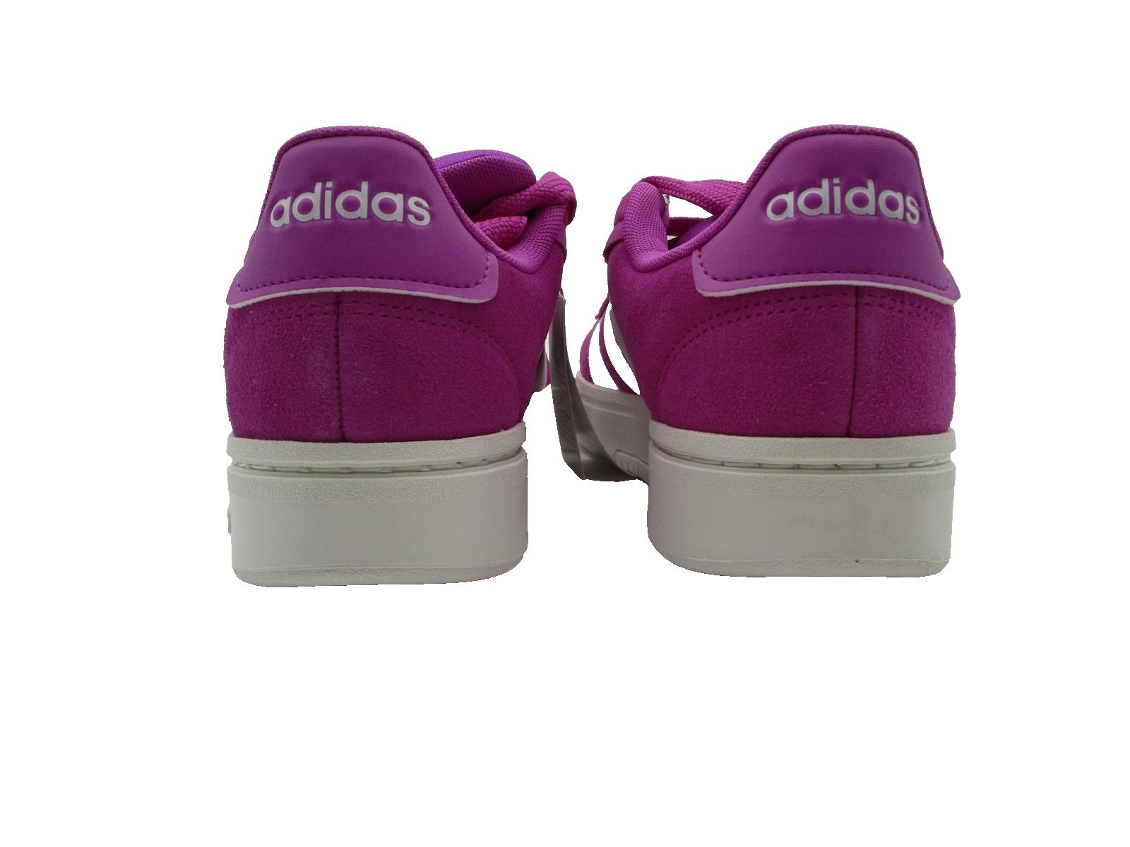 Adidas Grand Court Alpha 00s Shoes Womens Size 8.5 Pink Suede Cloudfoam JH72315