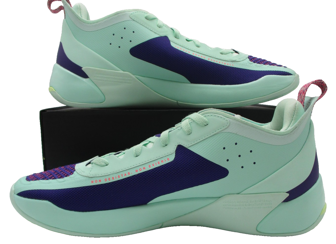 Jordan Luka 1 Shoes Mens Size 15 Green Purple Basketball Sneakers DN1772-305 1T11