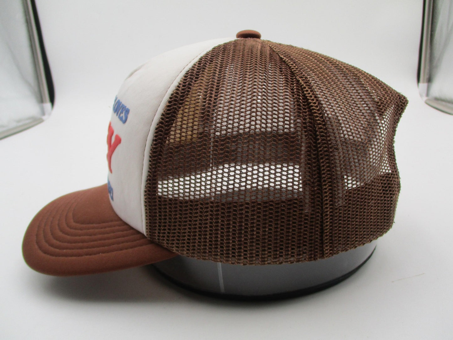 Obey Hat Cap Snap Back Mens One Size Brown Mesh Trucker Sunshine Graphic6
