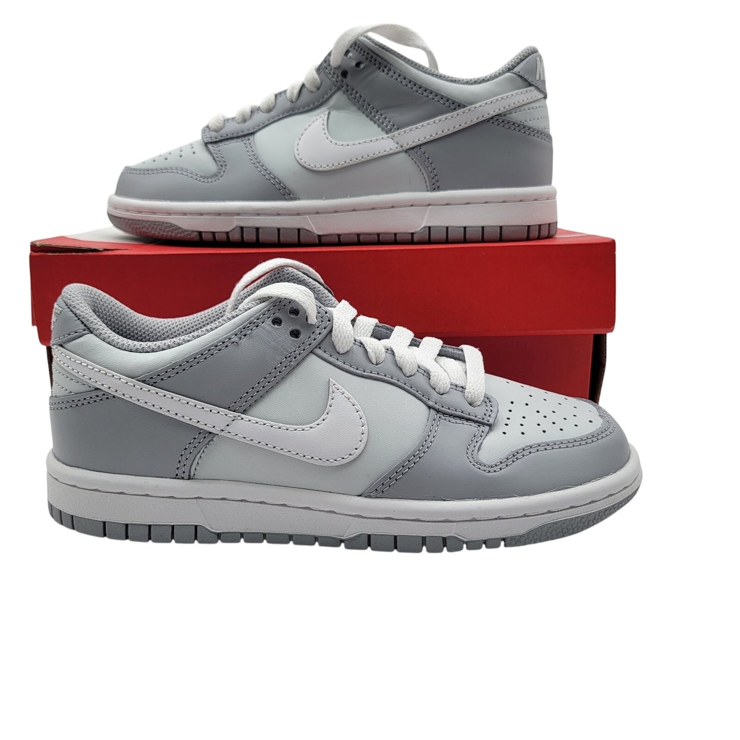 Nike Dunk Low GS Pure Platinum Wolf Grey-Sz 3.5Y DH9765 0010