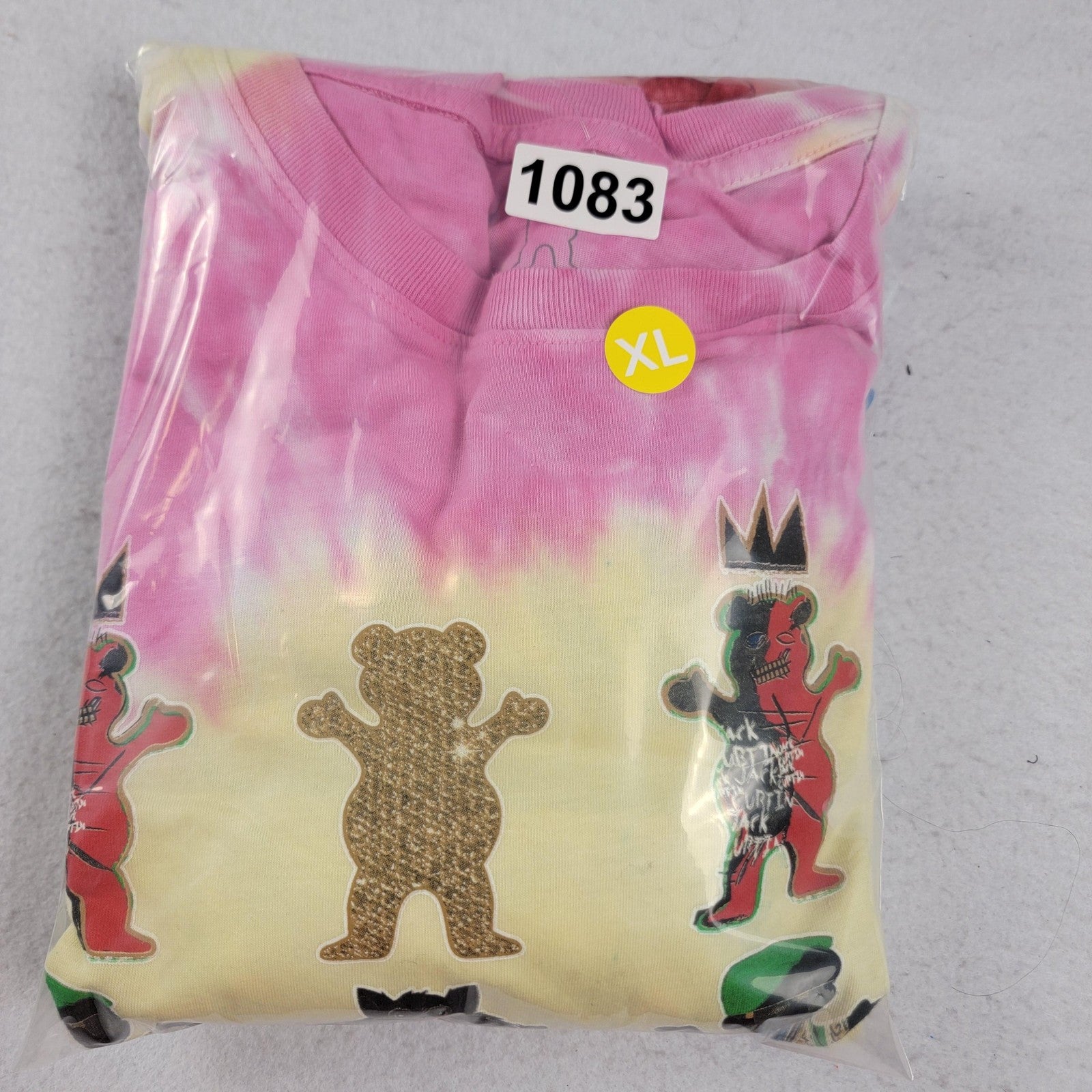 2 Pack Grizzly Grip Tape Tie Dye Tees Sz XL