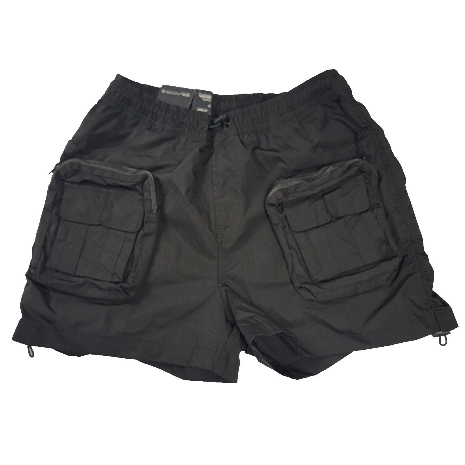 Smoke Rise Red Karina Shorts Wmn Med Black Curvy Fit Cargo Pockets