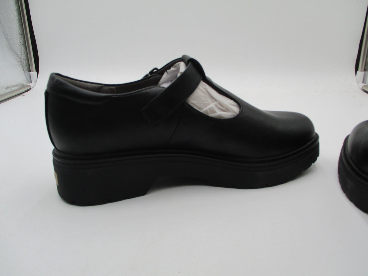 Dr Scholl's Bringitjane Shoes Womens Size 10 Black Mary Jane Flats Comfort Work5