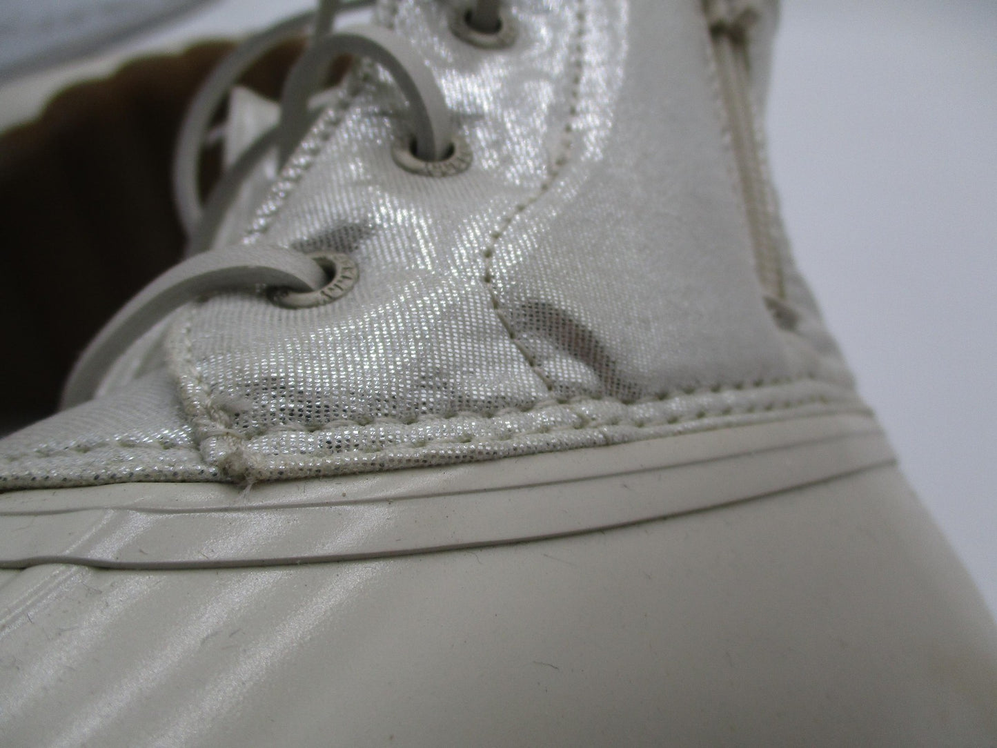 Sperry Saltwater Boots Girls Size 4 White Waterproof Duck Rain Snow Winter12