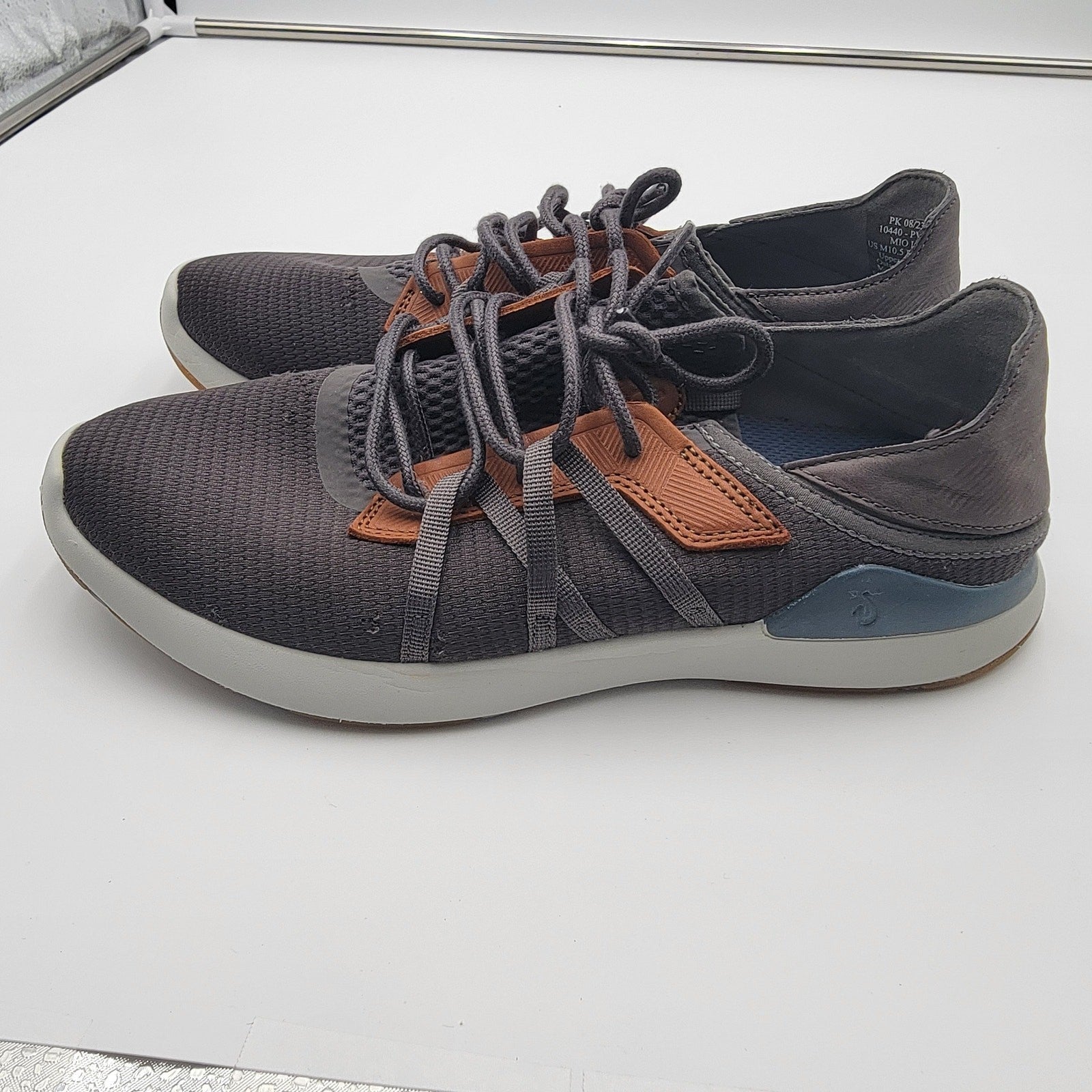OluKai Mio Li Sz 10.5 Pavement/Vintage Indigo 10440PVVI